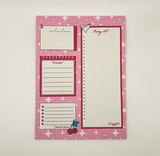 Plan-It or Panic Notepad