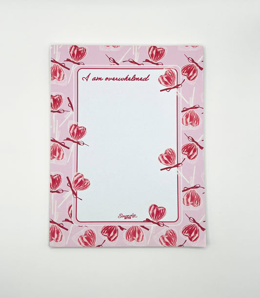 Sweetly Spiraling Notepad