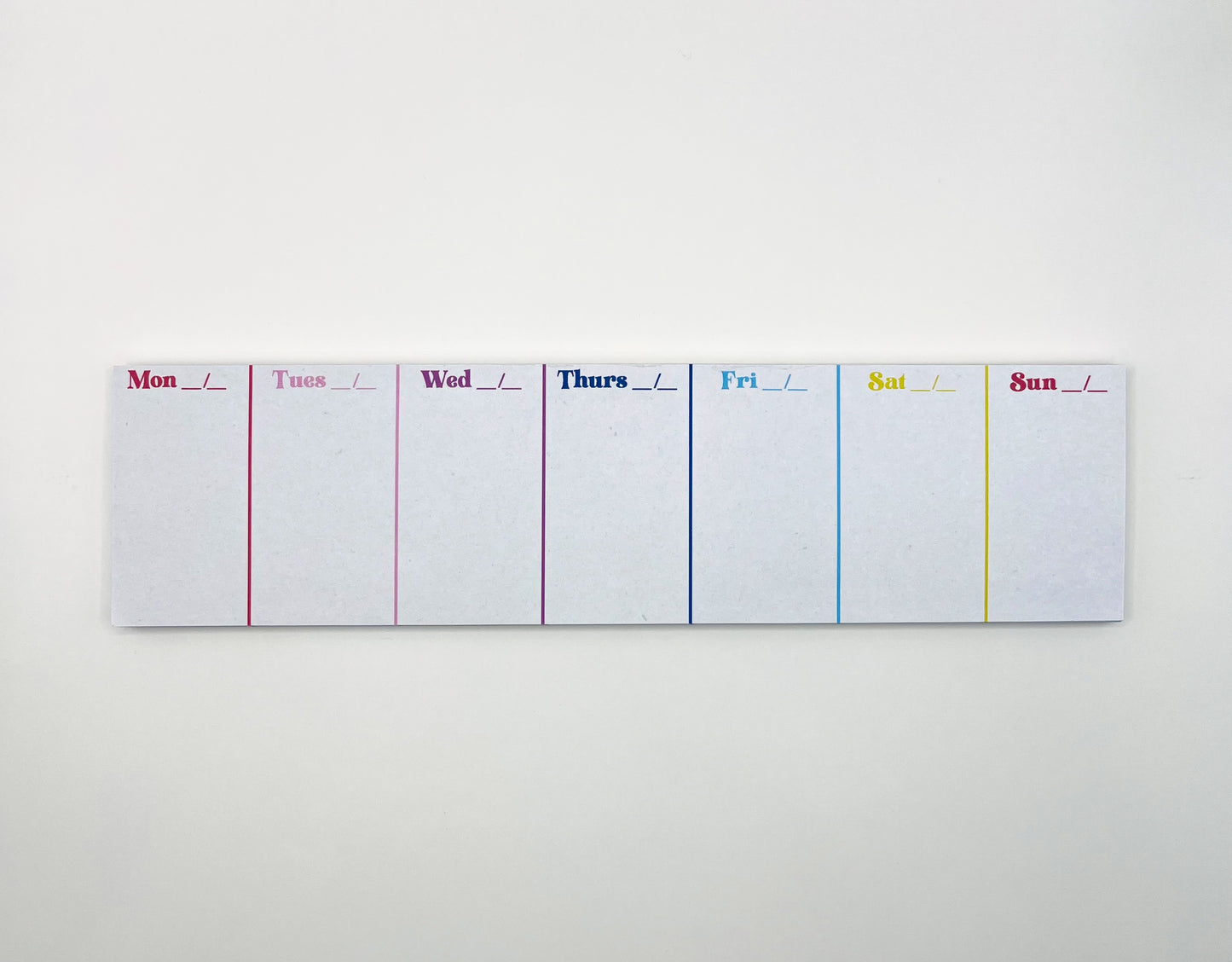 The Weekly Jotter Notepad