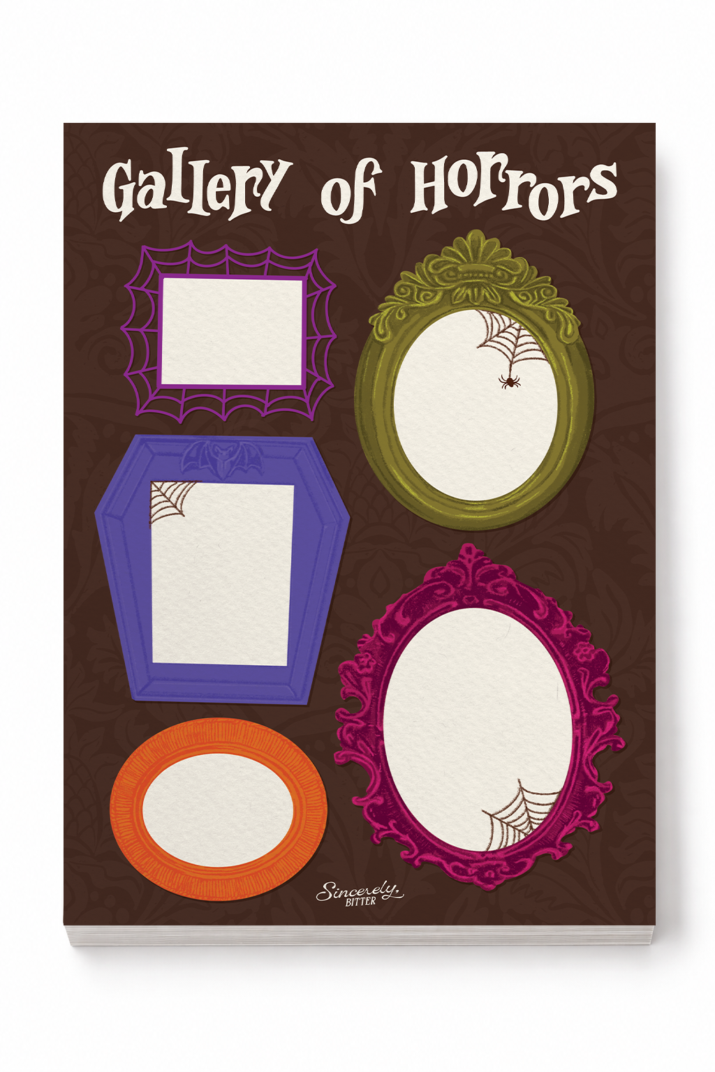 Gallery of Horrors Notepad