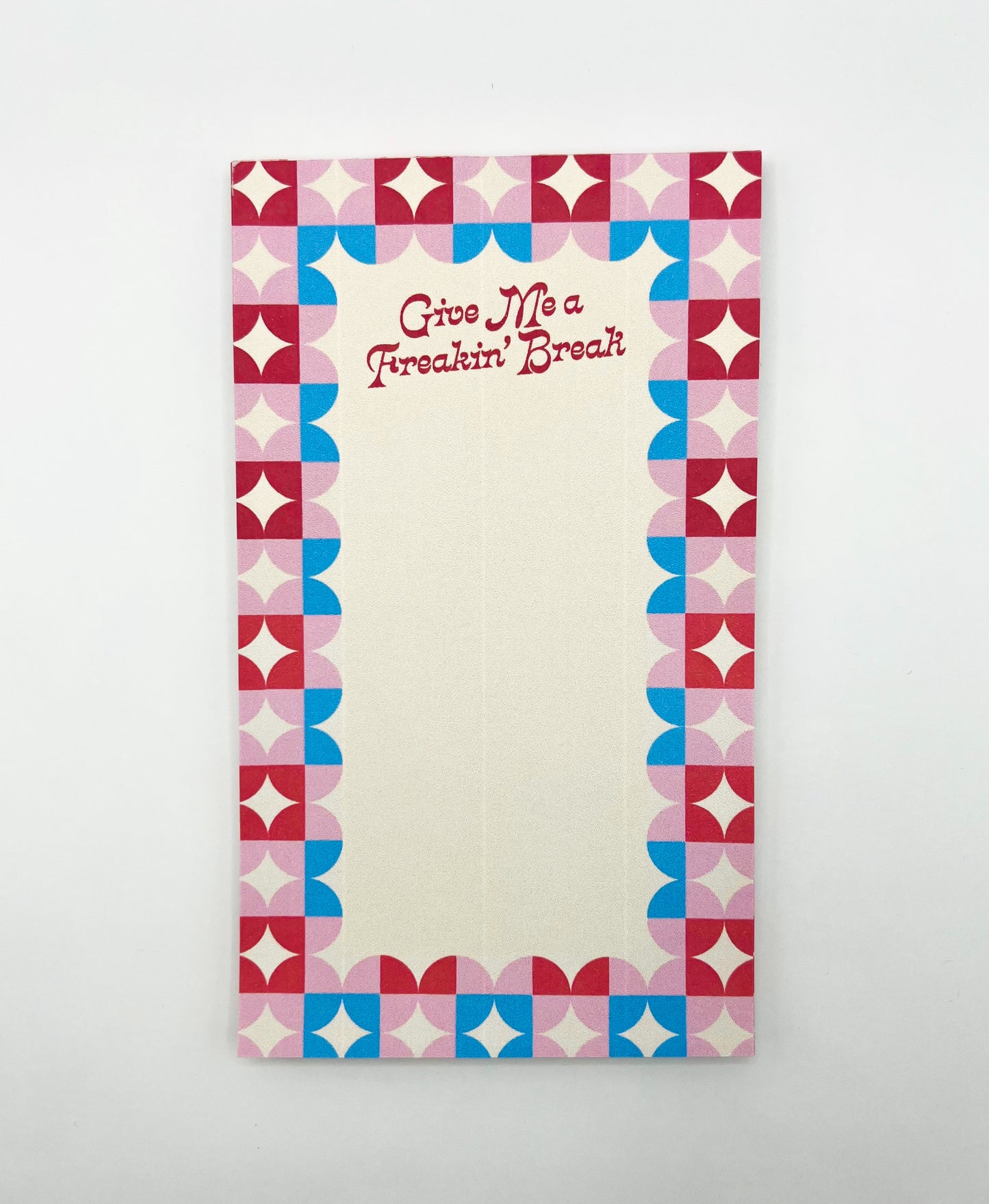 The Breakdown Notepad