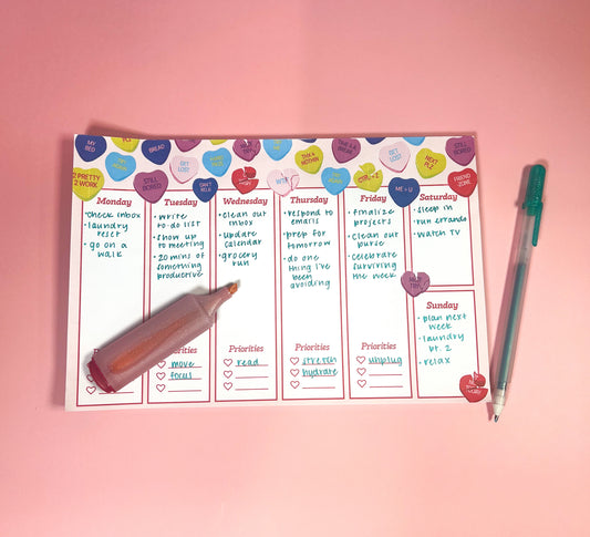 Sweet Weeks Ahead Notepad