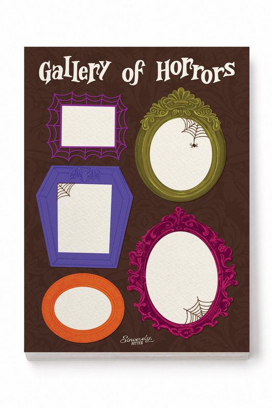 Gallery of Horrors Notepad